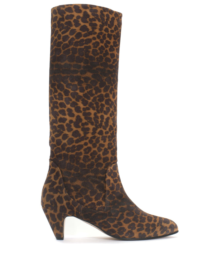 anonymous copenhagen Valle 50 stiletto Calf suede print Leopard