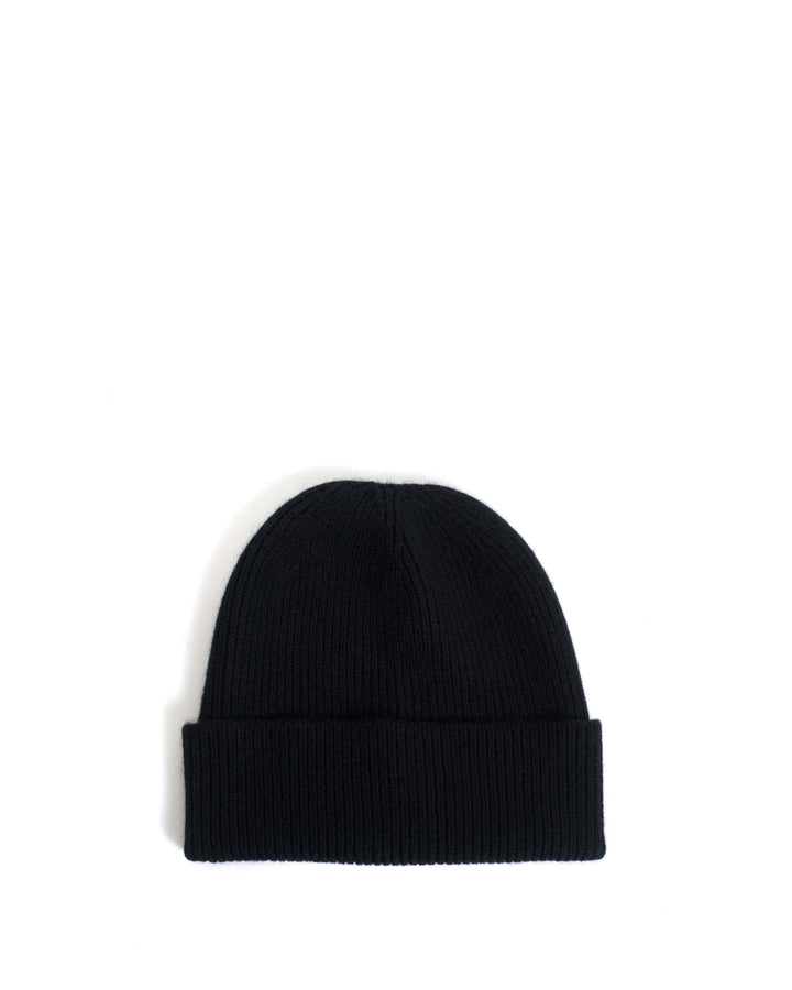 anonymous copenhagen Vinni beanie 100% cashmere Black