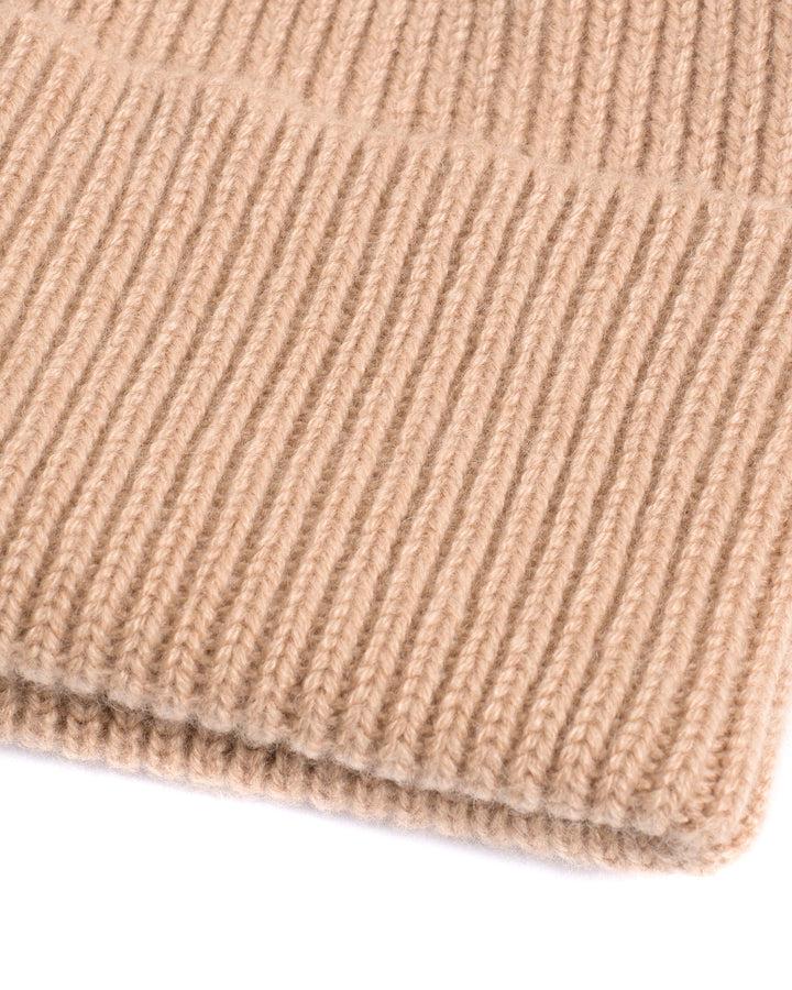 Anonymous Copenhagen Vinni Beanie 100% Cashmere Caramel