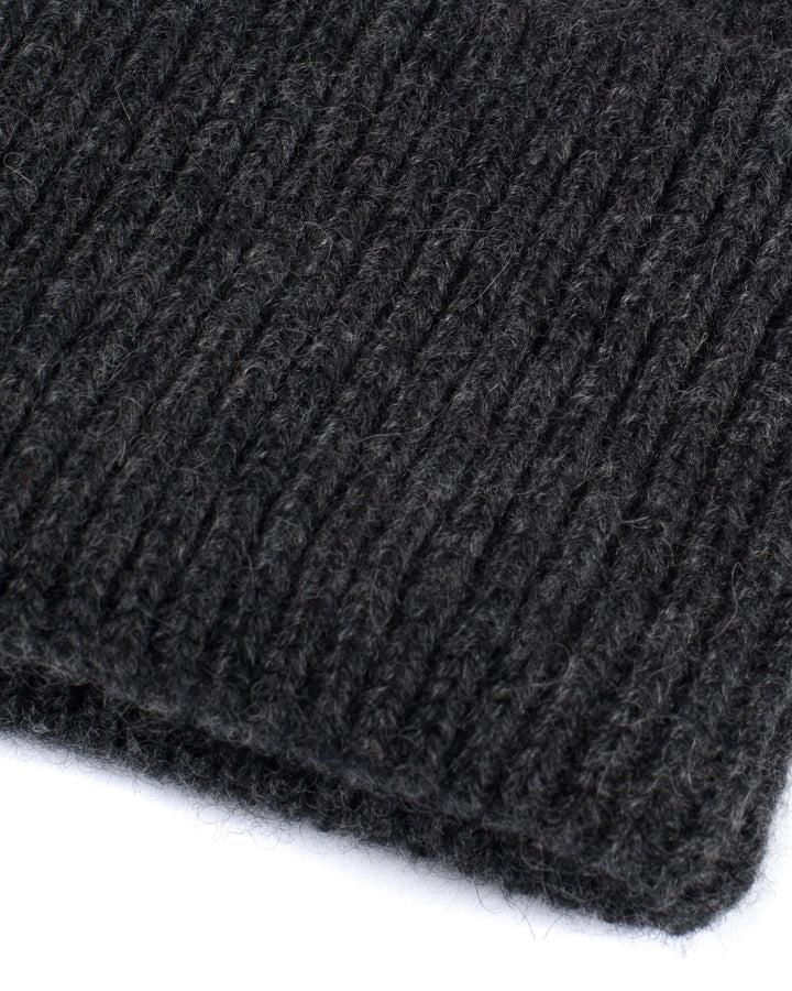 Anonymous Copenhagen Vinni Beanie 100% Cashmere Dark Grey