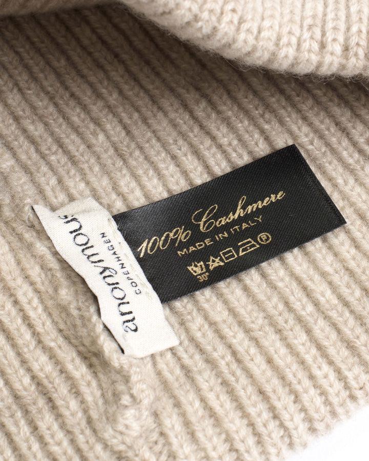 Anonymous Copenhagen Vinni Beanie 100% Cashmere Oister
