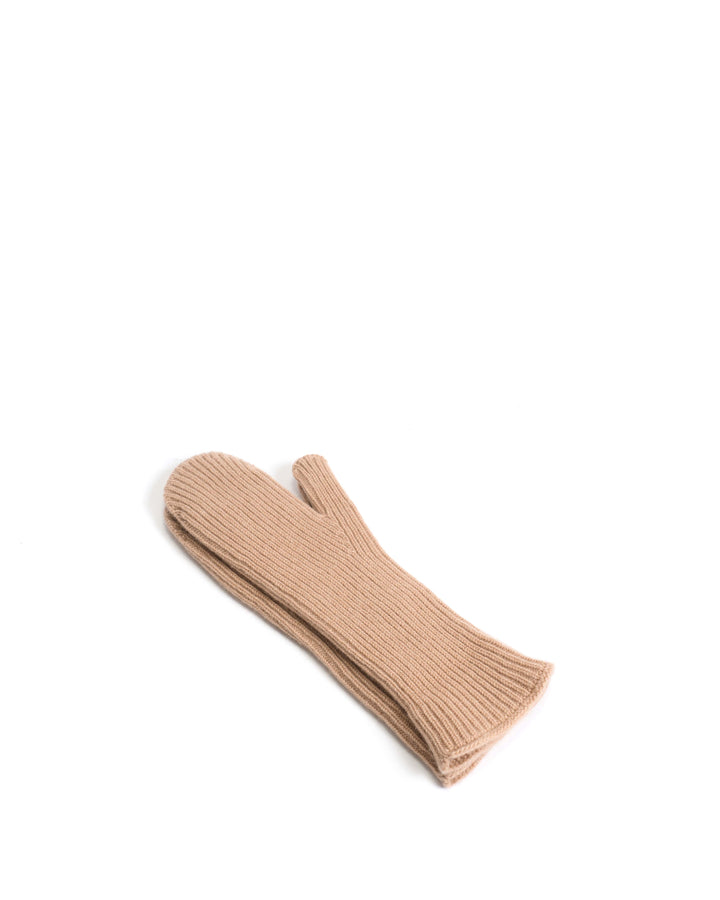 Anonymous Copenhagen Vinni Mitten 100% Cashmere Caramel