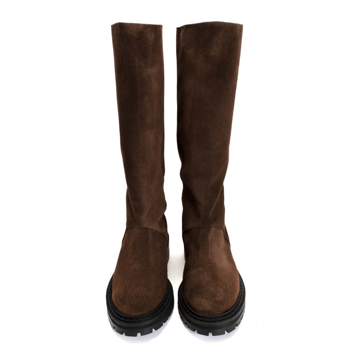 Anonymous Copenhagen Vivian Calf Suede Coffee Brown