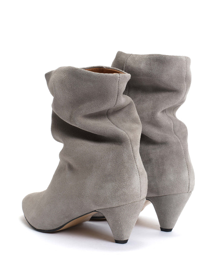 Anonymous Copenhagen Vully 50 Stiletto Calf Suede Asphalt Grey