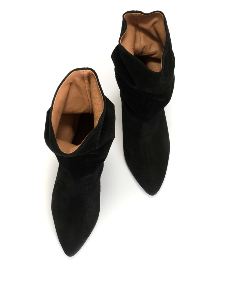 Anonymous Copenhagen Vully 50 Stiletto Calf Suede Black