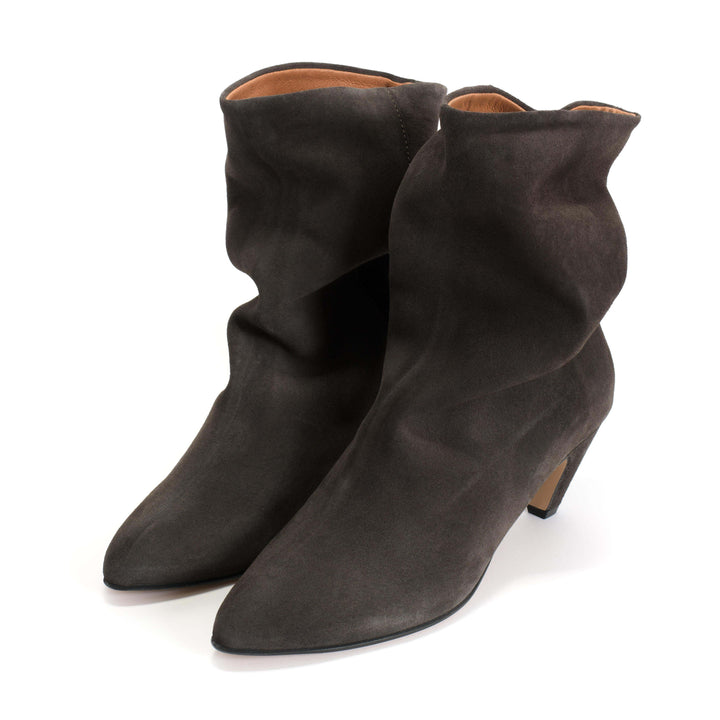 Anonymous Copenhagen Vully 50 Stiletto Calf Suede Shark Grey