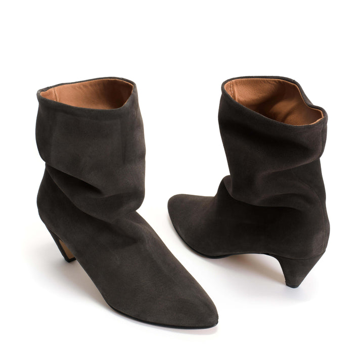 Anonymous Copenhagen Vully 50 Stiletto Calf Suede Shark Grey