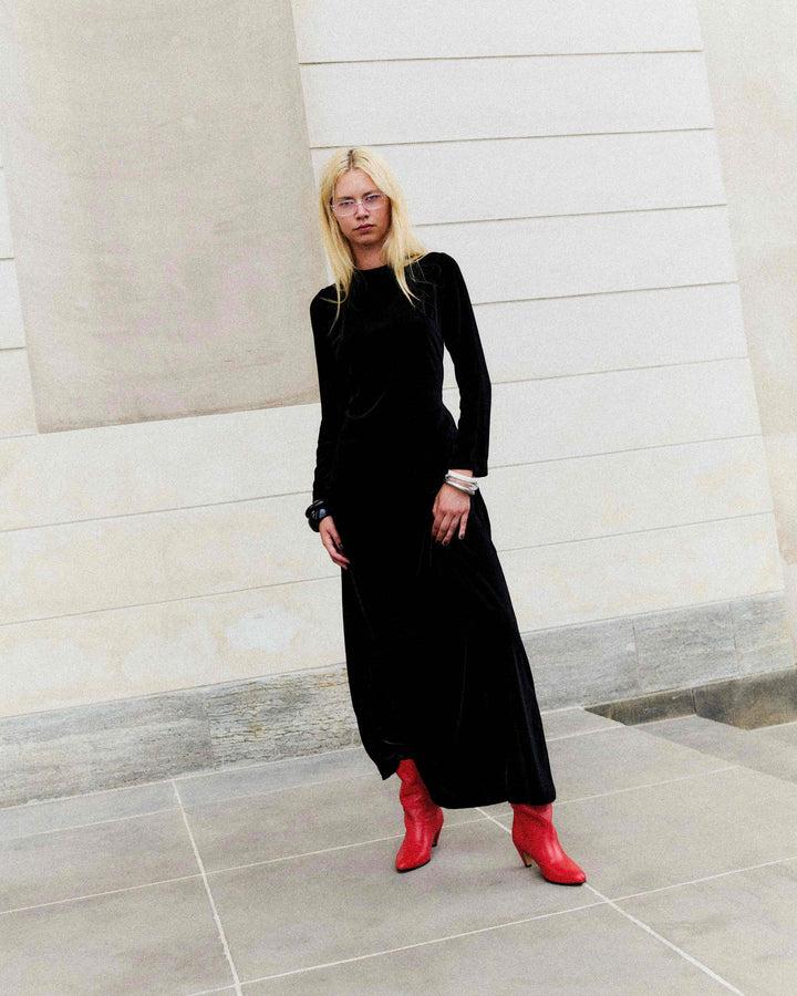 Anonymous Copenhagen Vully 50 Stiletto Soft Calf Ruby Red