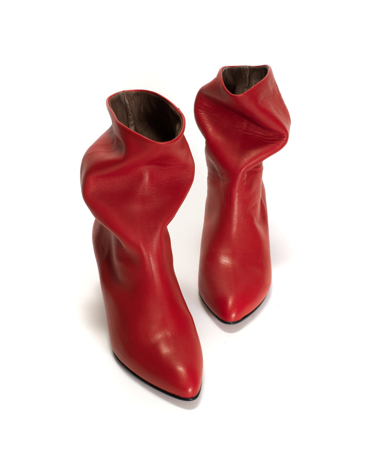 Anonymous Copenhagen Vully 50 Stiletto Soft Calf Ruby Red