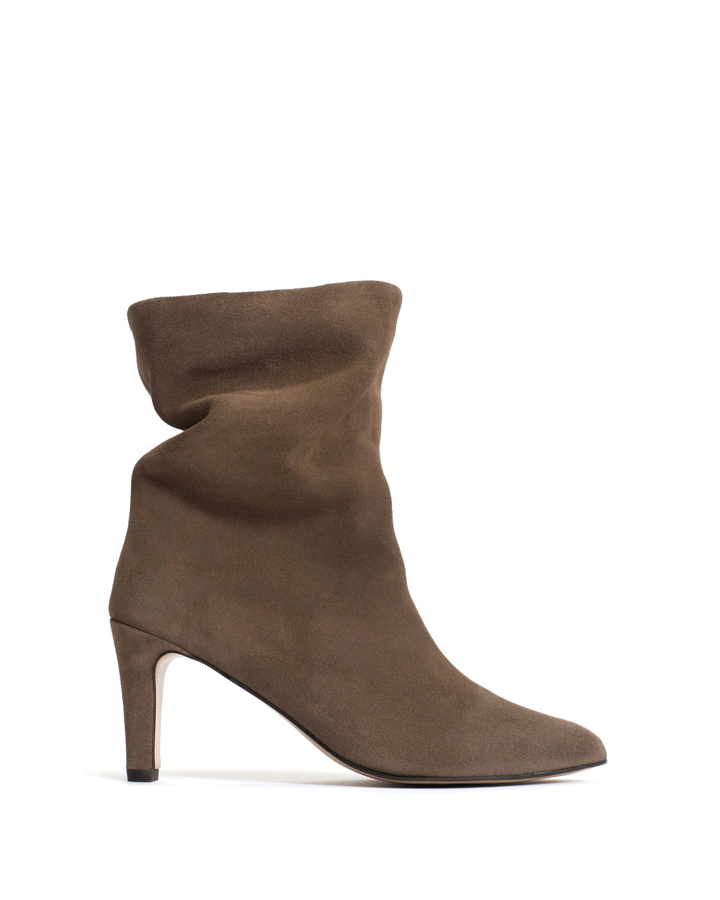anonymous copenhagen Vully 75 stiletto Calf suede Dark taupe