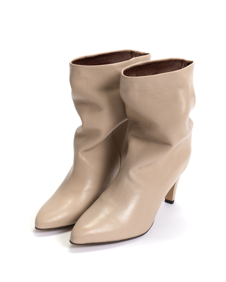 Anonymous Copenhagen Vully 75 Stiletto Soft Calf Biskit Beige