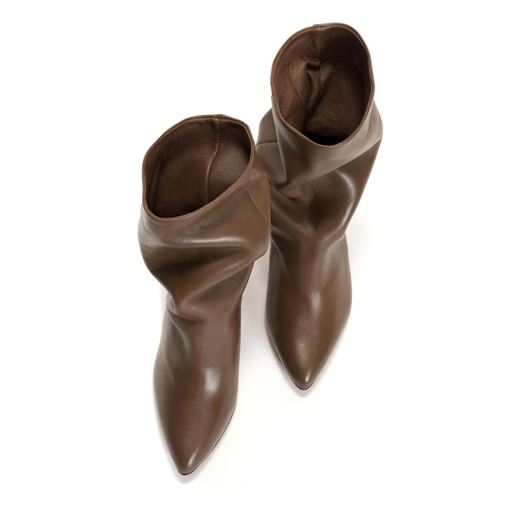 Anonymous Copenhagen Vully 75 Stiletto Soft Calf Dark Taupe