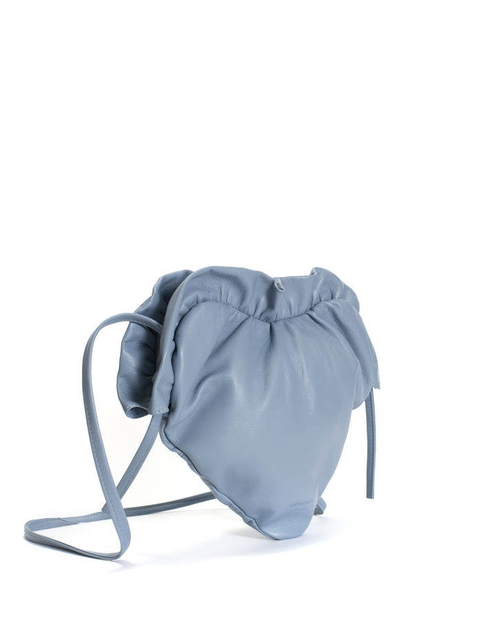 Anonymous Copenhagen Zally Heart Bag Shiny Lamb Sky Blue