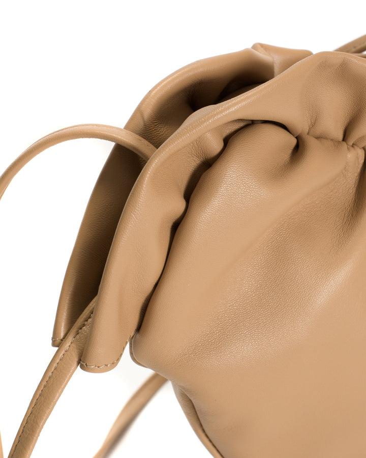 Anonymous Copenhagen Zally Heart Bag Shiny Lamb Stone