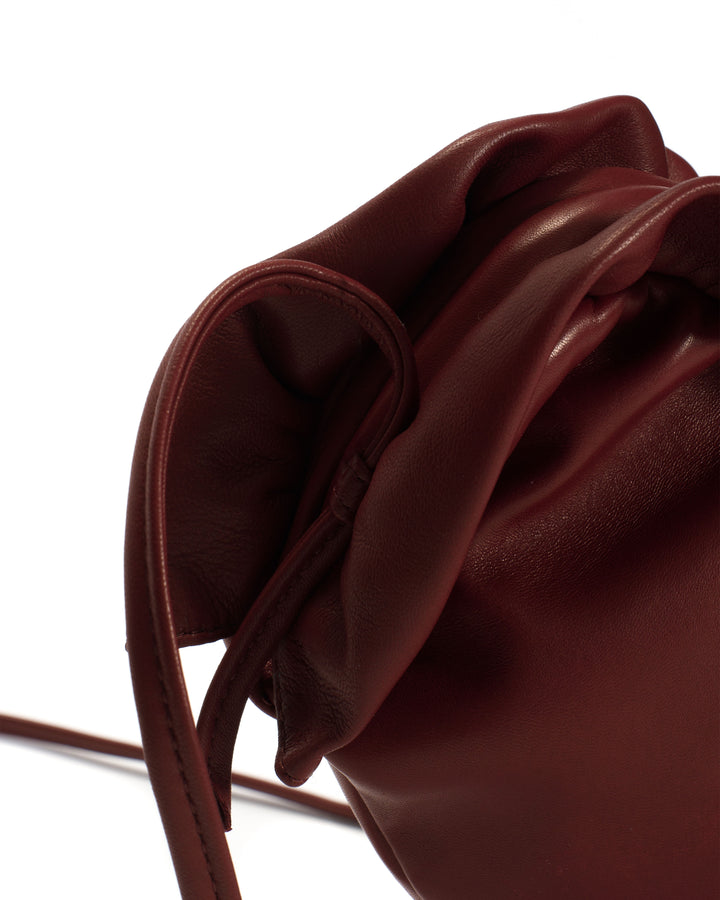 Anonymous Copenhagen Zally Heart Bag Silky Lamb Pomegranate