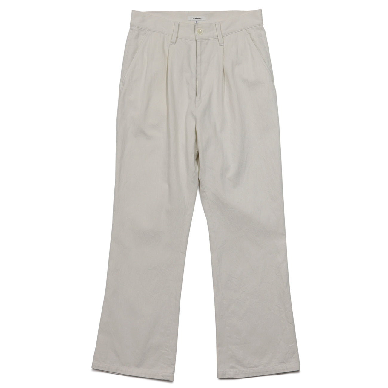 anonymous ism 1-Tuck Bootcut Denim YASHIKI Off-White