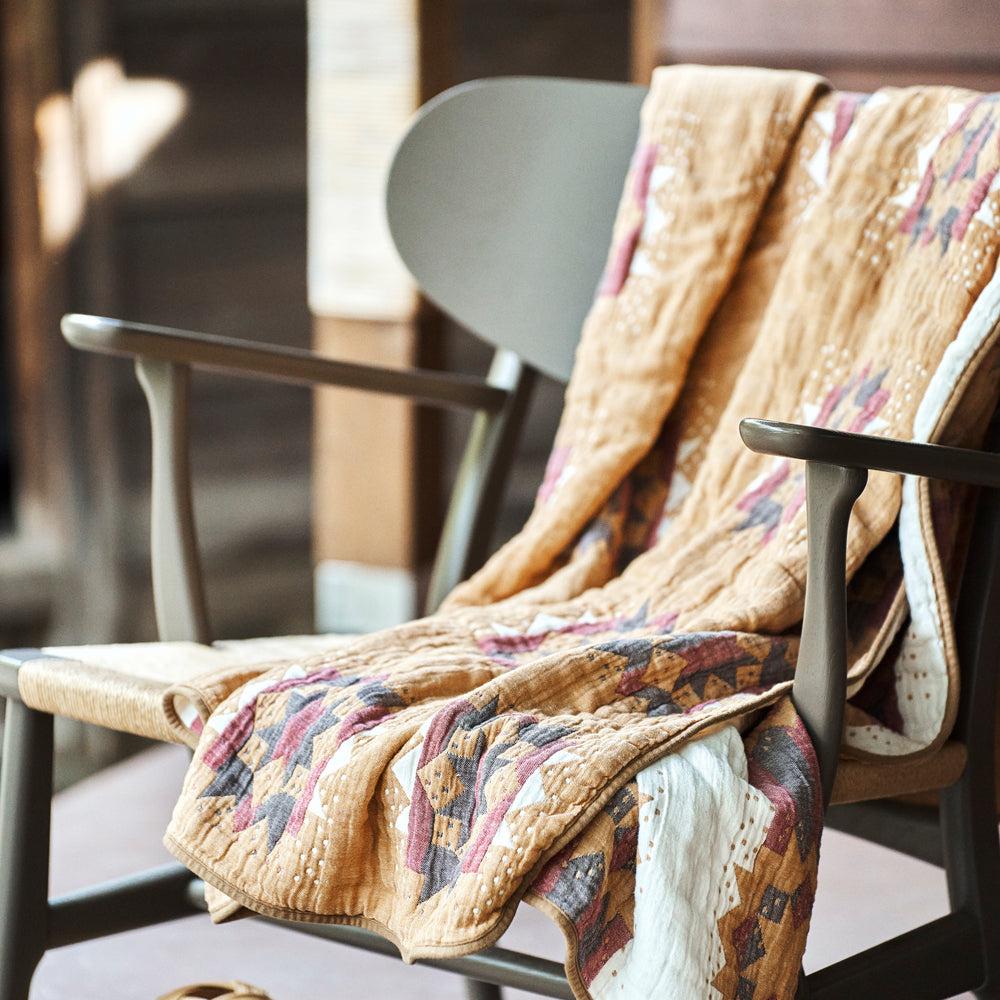 Anonymous Ism 4 Layers Gauze Blanket - Camel Home-Basshu