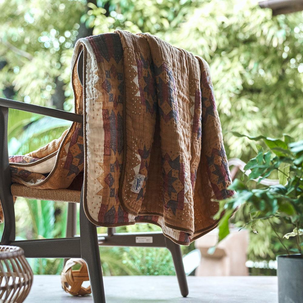 Anonymous Ism 4 Layers Gauze Blanket - Camel Home-Basshu