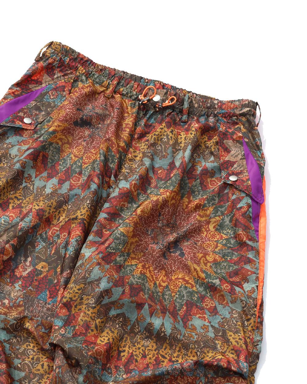 Anonymous Ism American Quilt Snow Pants KHOKI Purple