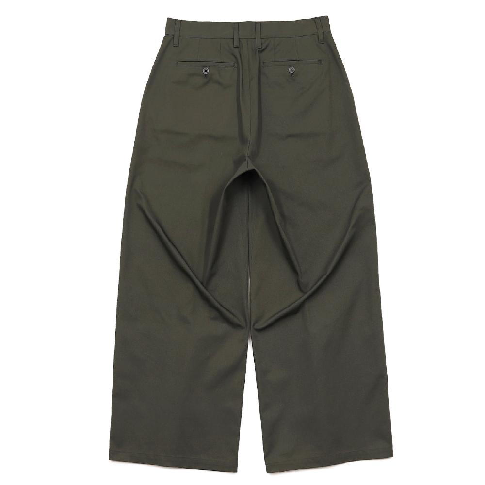 Anonymous Ism 1-Tack Baggy Trousers YASHIKI Olive