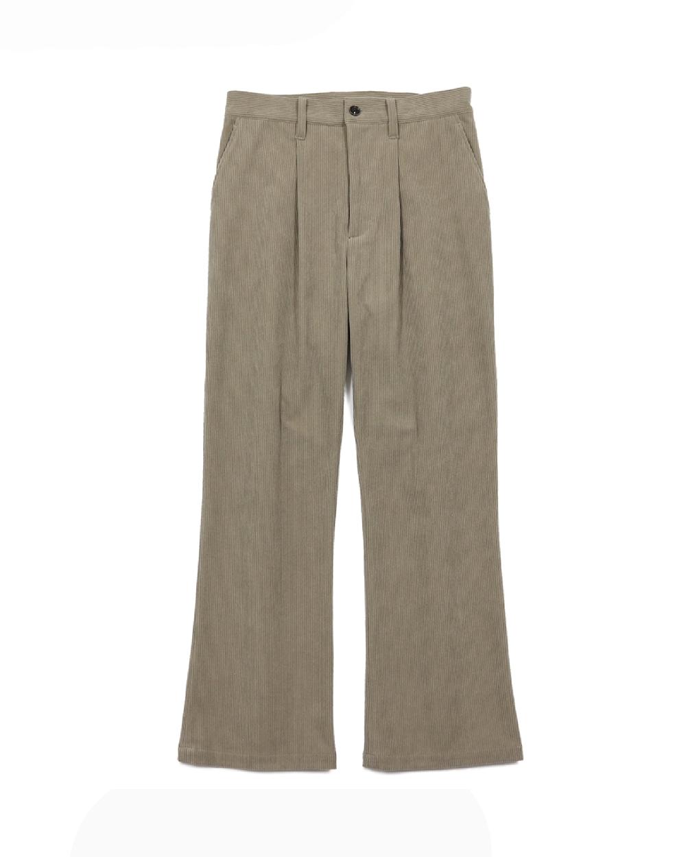 anonymous ism 1 Tuck Corduroy Pants YASHIKI Beige