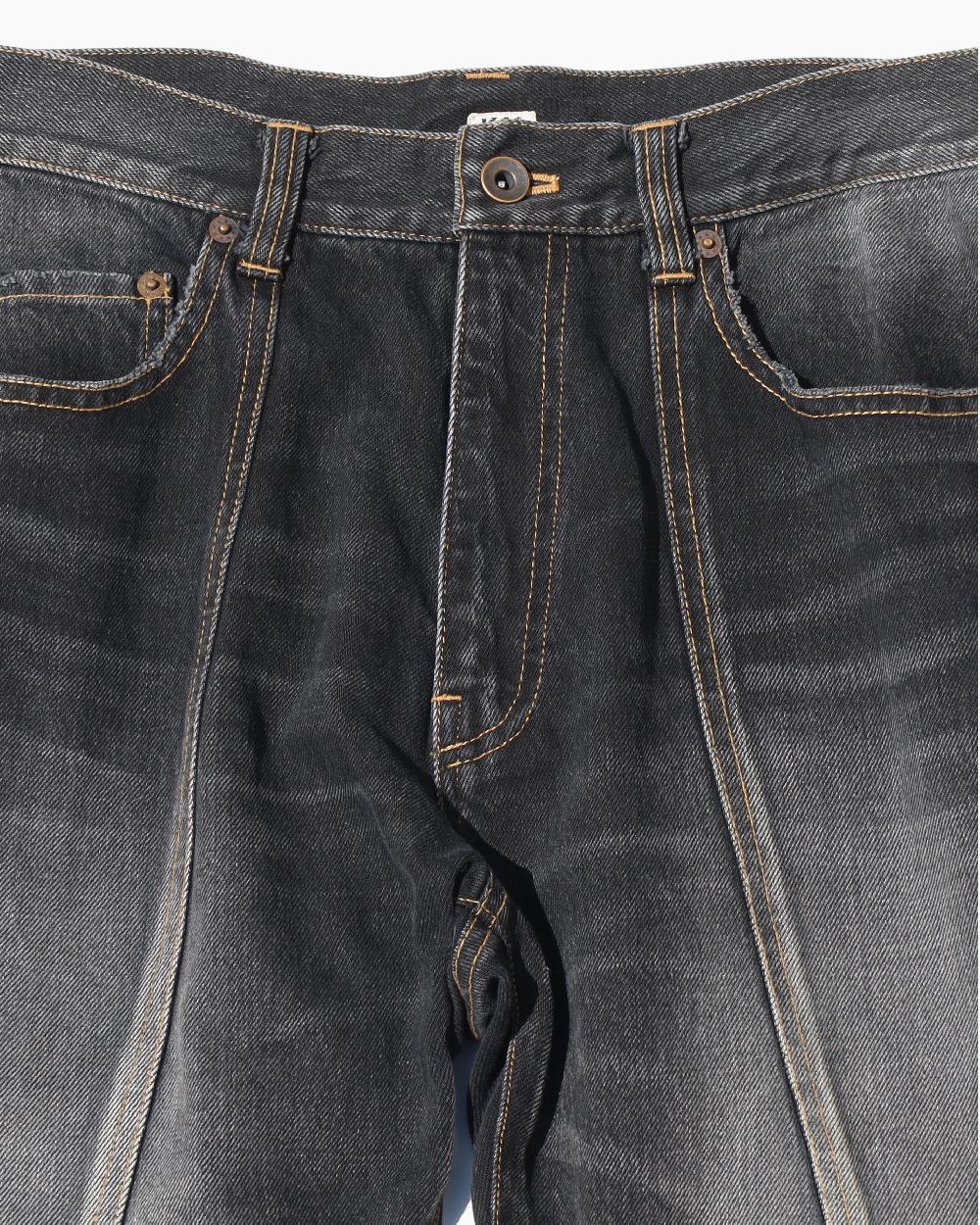 Anonymous Ism 3D Cutting Denim Pants KHOKI Black