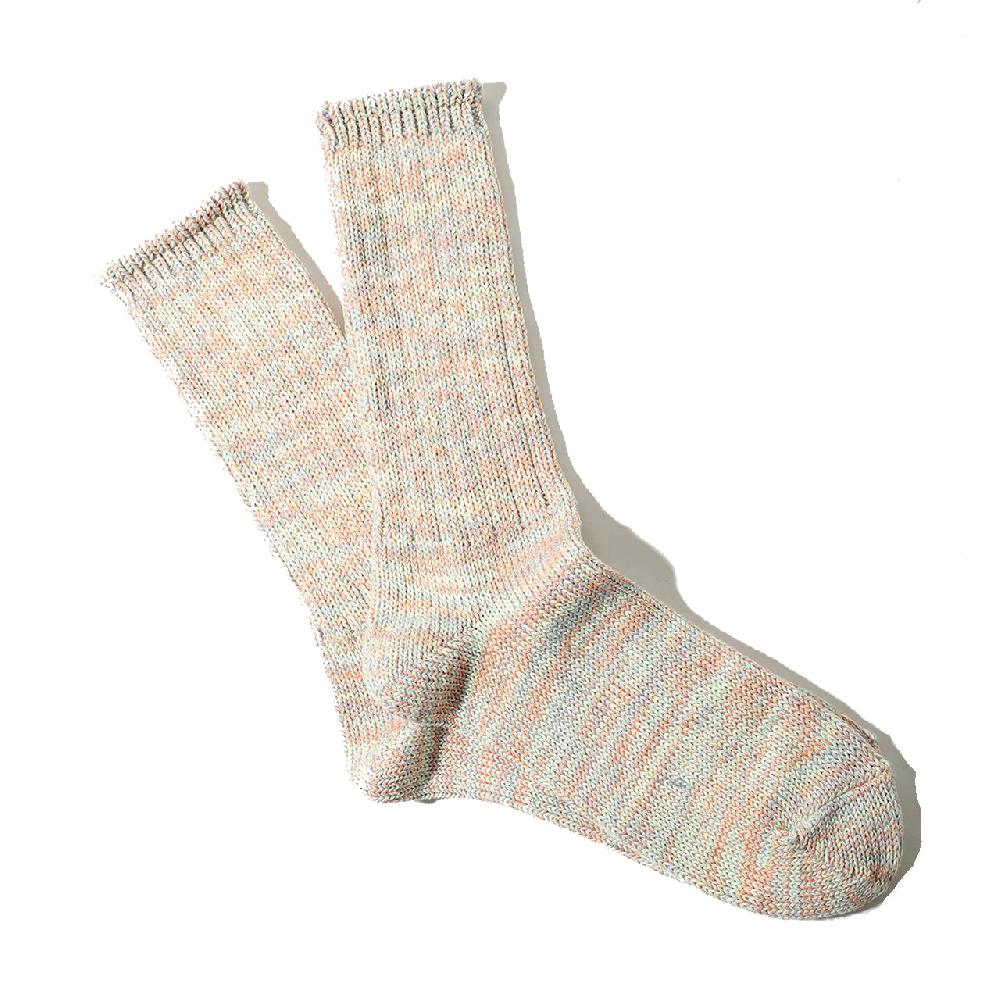 anonymous ism 5 Color Mix Crew Socks Natural