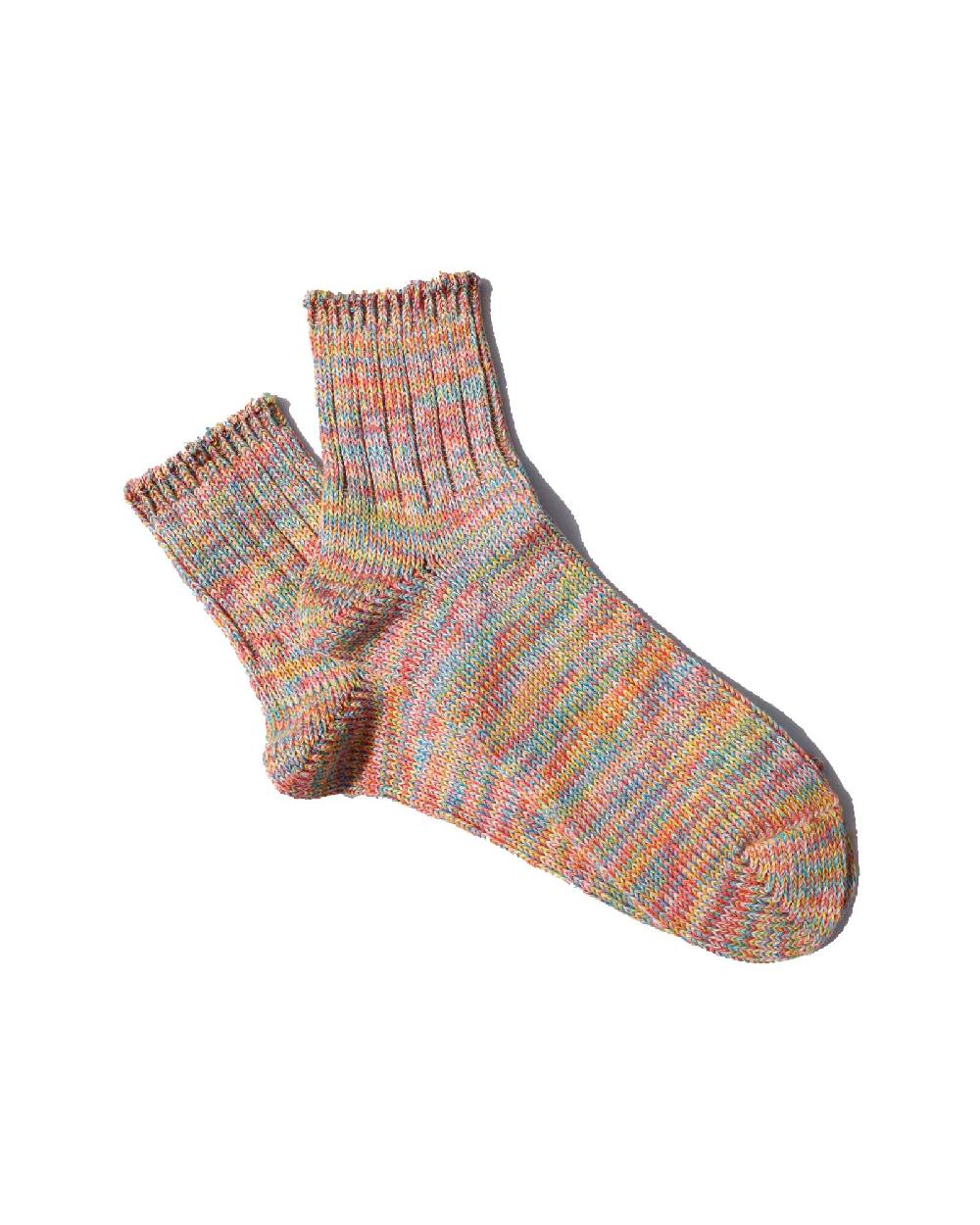 anonymous ism 5 Color Mix Q Socks Pink