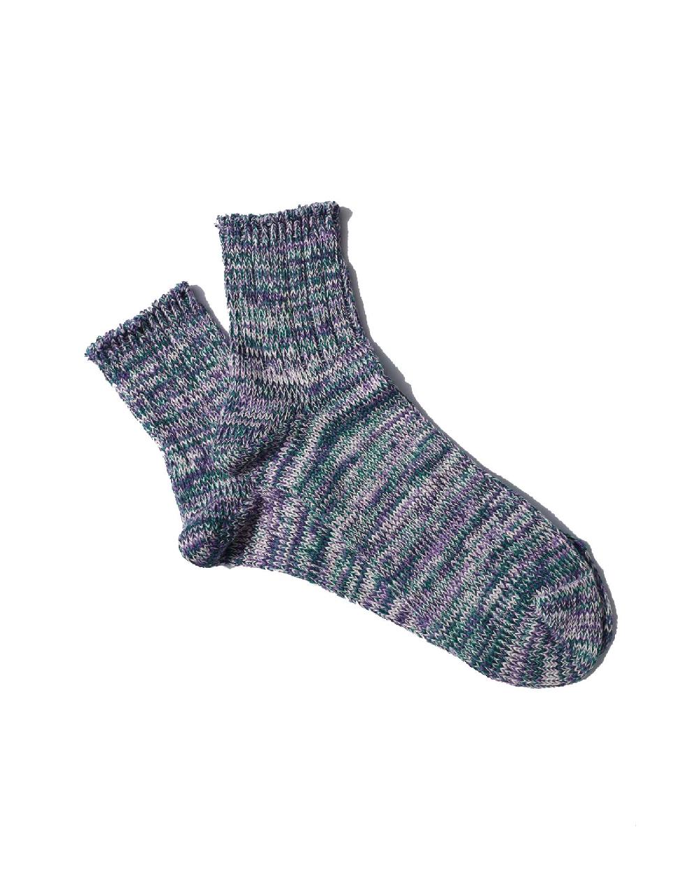 anonymous ism 5 Color Mix Q Socks Purple