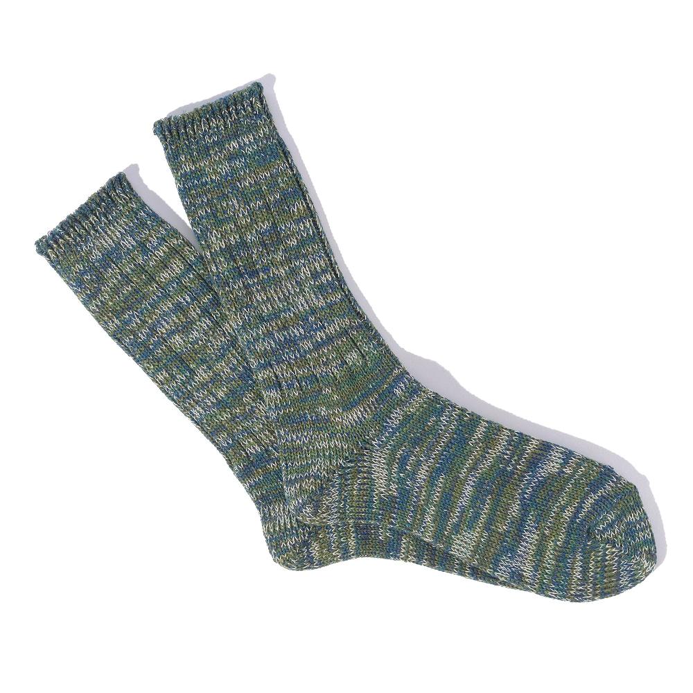 anonymous ism 5Color Mix Crew Socks Moss