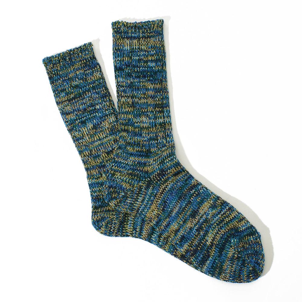 anonymous ism 5Color Mix Crew Socks Navy