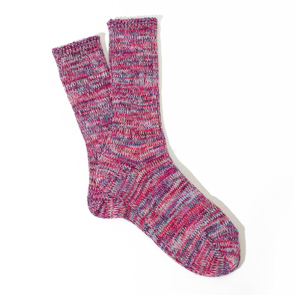 anonymous ism 5Color Mix Crew Socks Pink