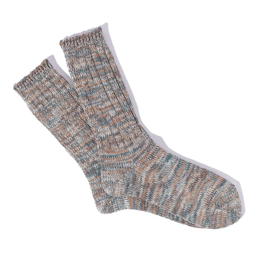 anonymous ism 5Color Mix Crew Socks S.Beige