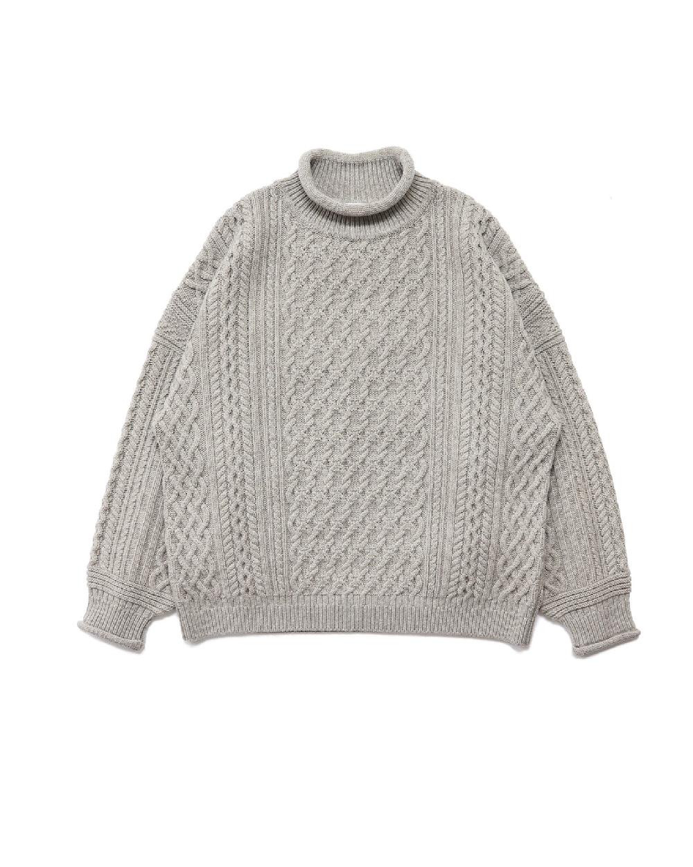 Anonymous Ism Banka Curl High Neck YASHIKI Navy