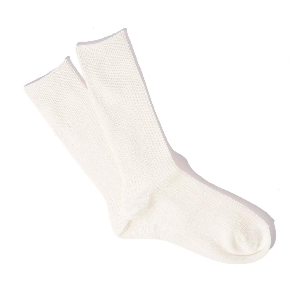 anonymous ism Brilliant Crew Socks Off white