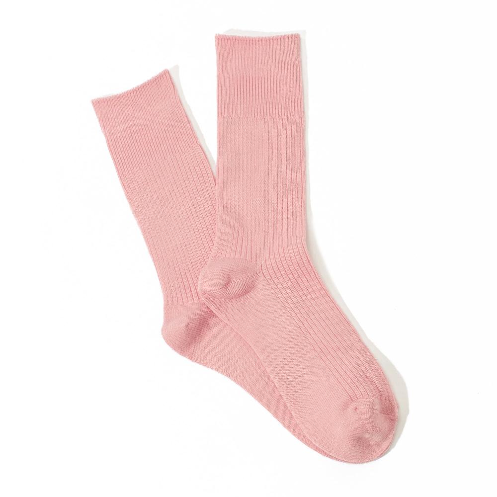 anonymous ism Brilliant Crew Socks Pale-Pink