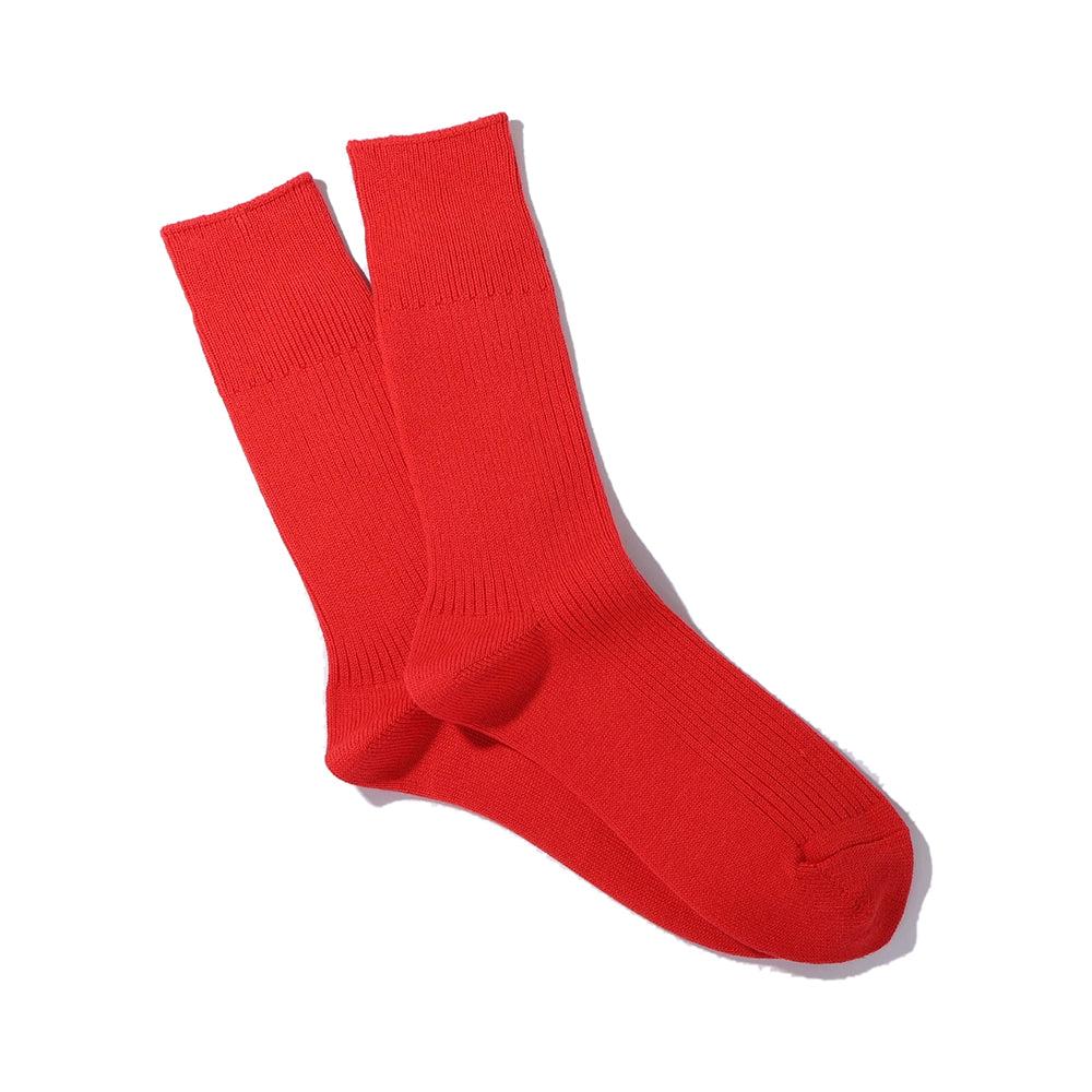 anonymous ism Brilliant Crew Socks Red