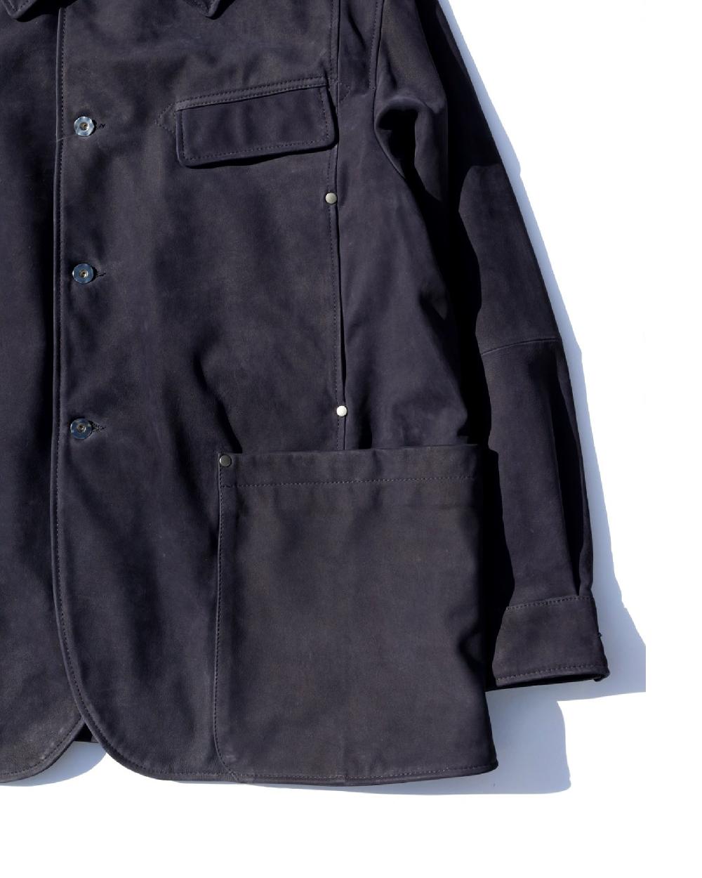 Anonymous Ism CCU - Work Jacket CCU Navy - Cow Nuback