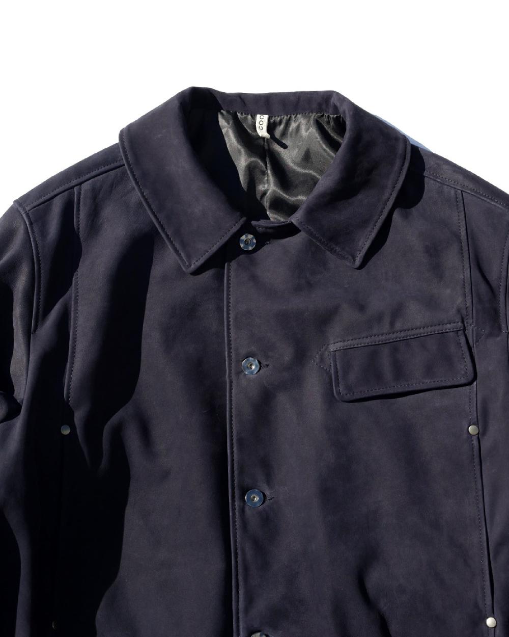 Anonymous Ism CCU - Work Jacket CCU Navy - Cow Nuback