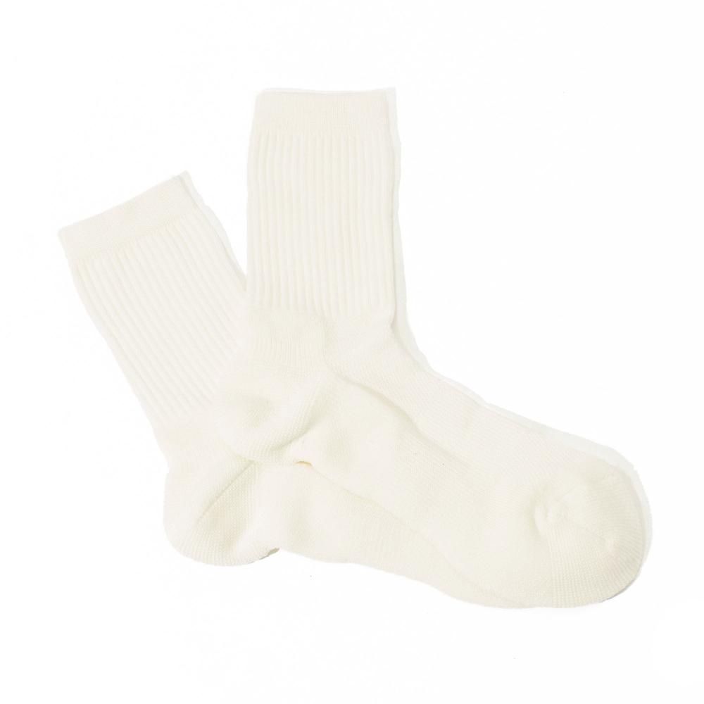 Anonymous Ism Cupro Wool Pile Half Socks Black