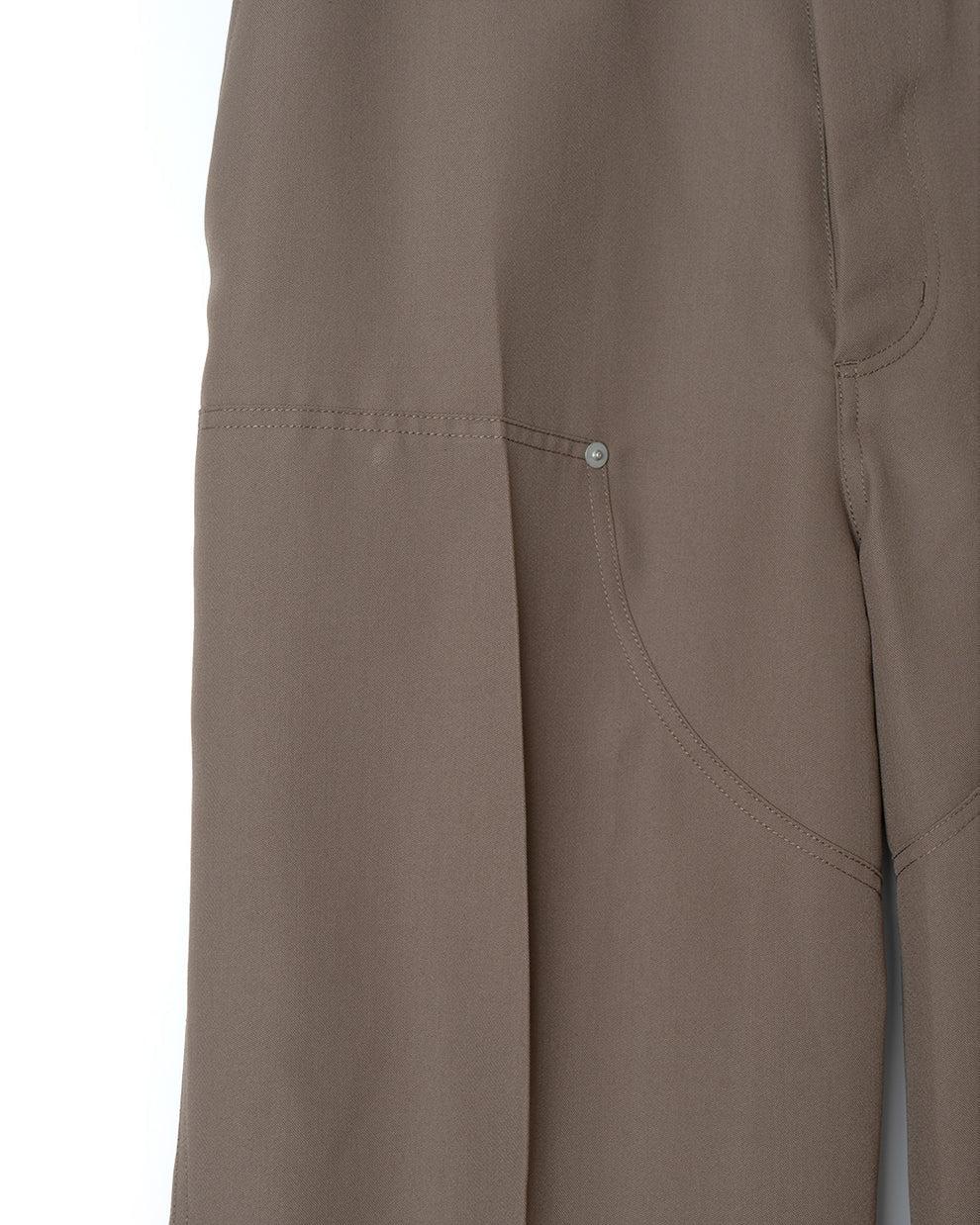 Anonymous Ism FORMAN WOOL SLACKS Refomed Khaki