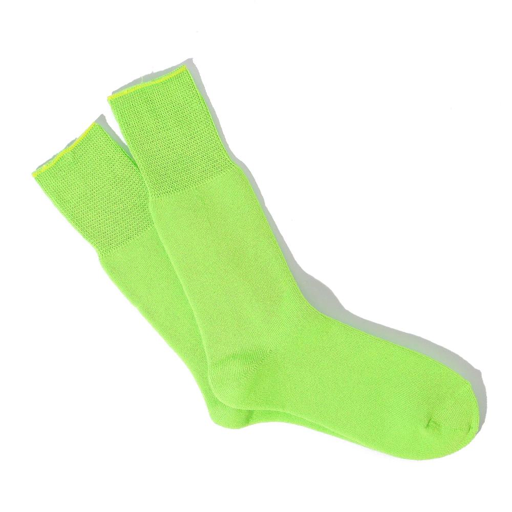 anonymous ism Full Pile Crew Socks Neon Green