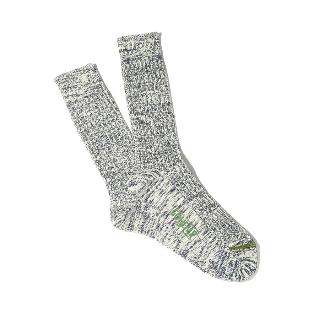 anonymous ism GO HEMP OC Crew Socks Navy Melange