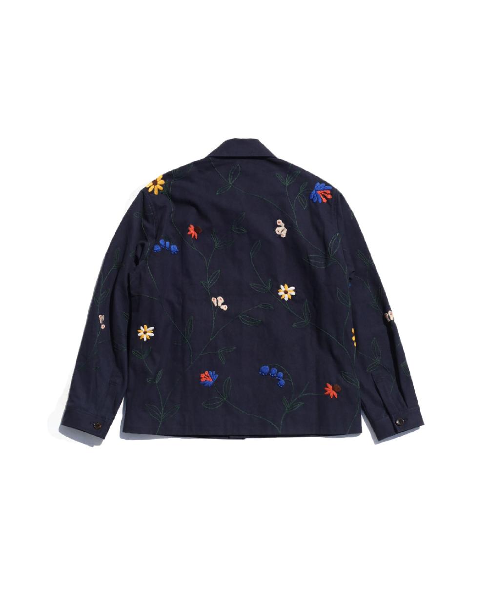 Anonymous Ism HAND EMBROIDERY JACKET KHOKI Navy