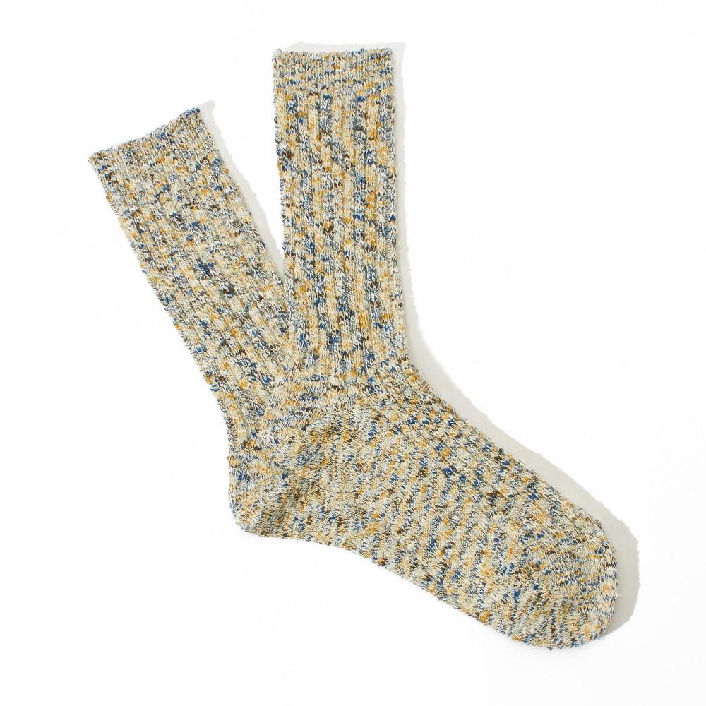 anonymous ism Homespun Art Yarn Crew Socks Ink