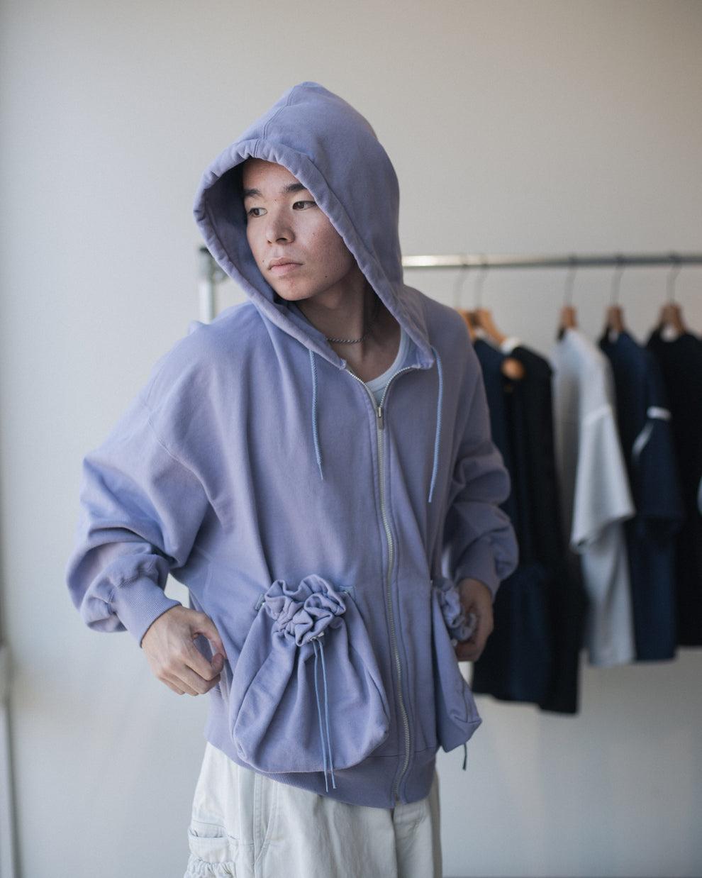 Anonymous Ism KINCHAKU HOODIE Refomed Lavender