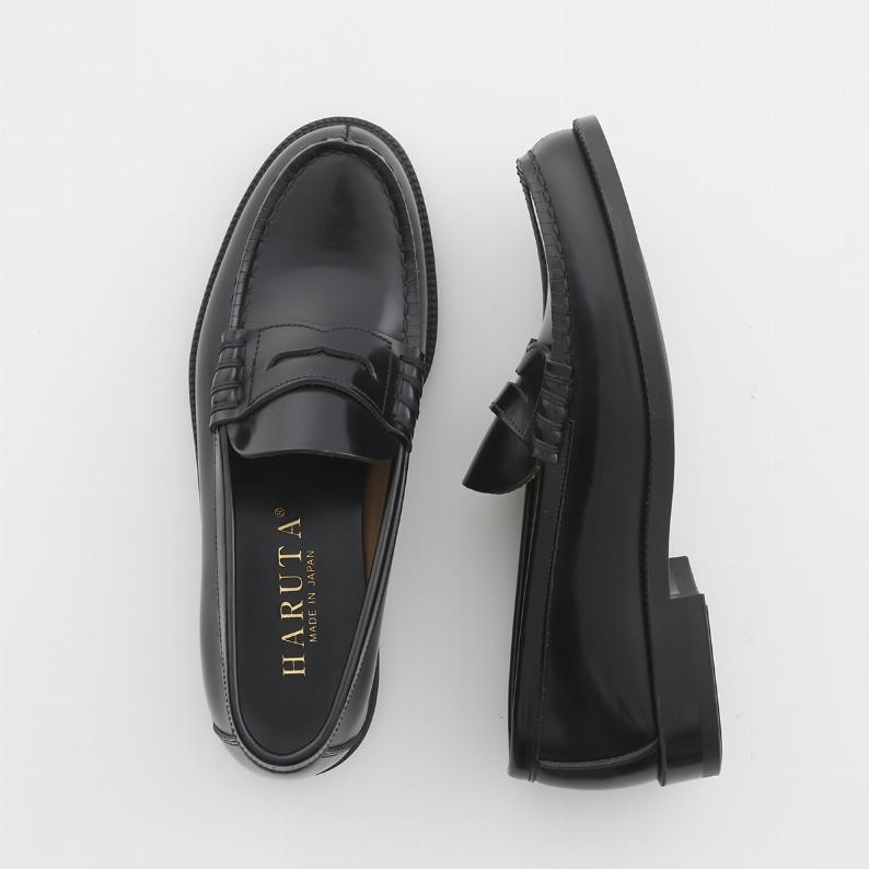 Anonymous Ism Leather 906 Loafer HARUTA Black