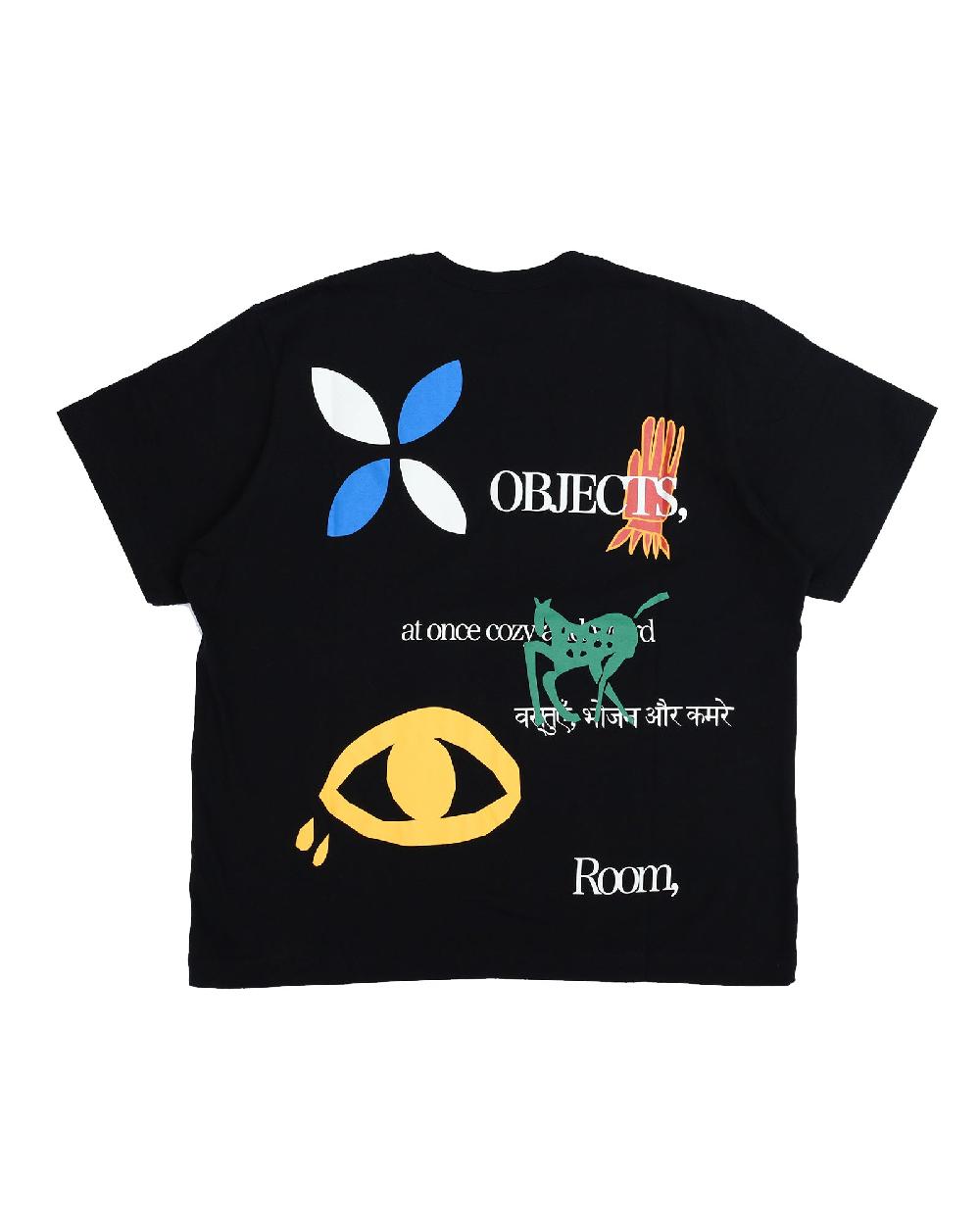 anonymous ism Multi-Print T-shirt KHOKI Black