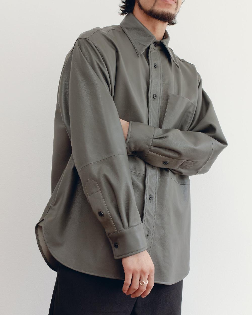 Anonymous Ism “NEAT” REGULAR COLLAR SHIRT CCU Grey