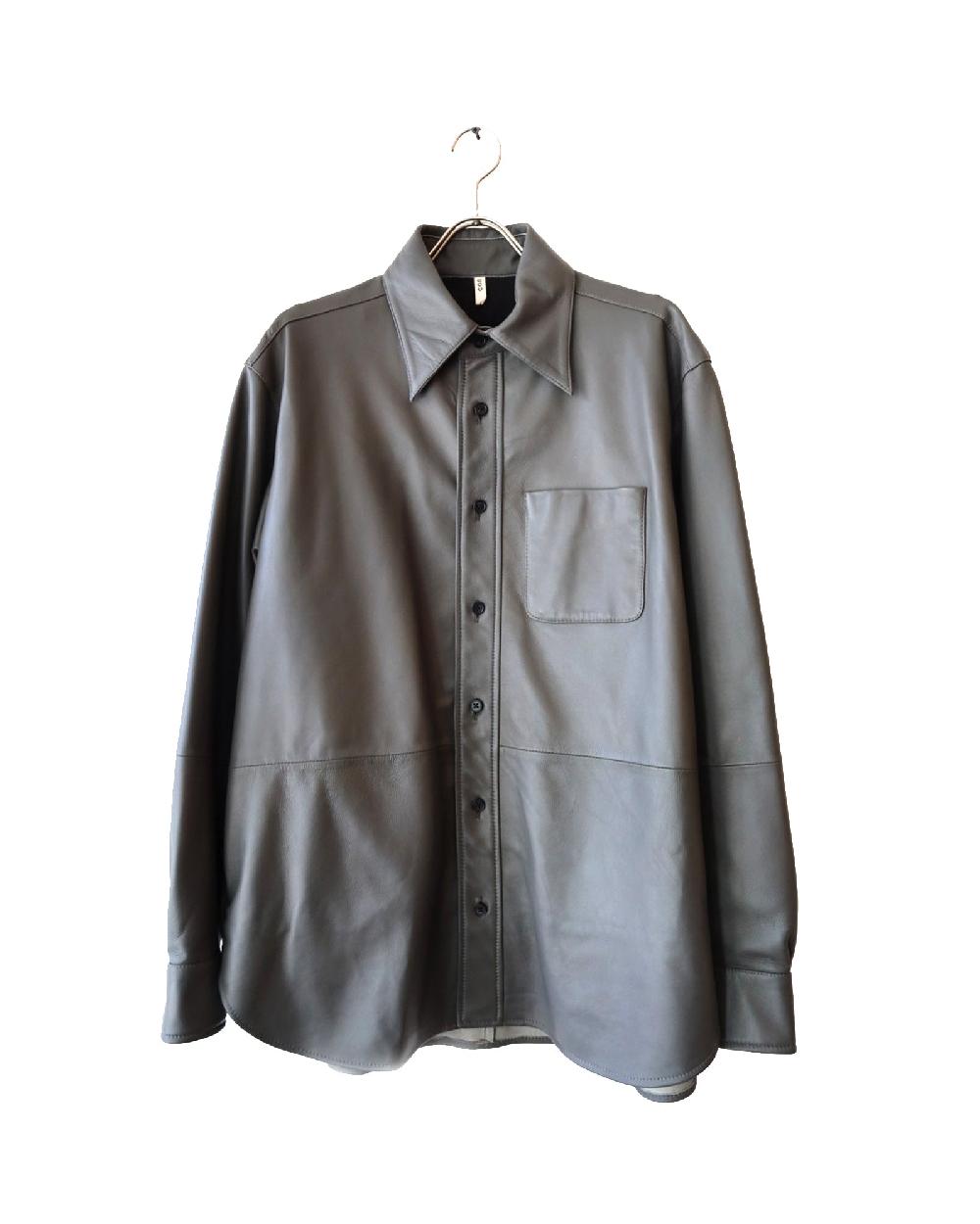 anonymous ism “NEAT” REGULAR COLLAR SHIRT CCU Grey